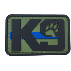 WARAGOD K9 Paw PVC Patch, Green