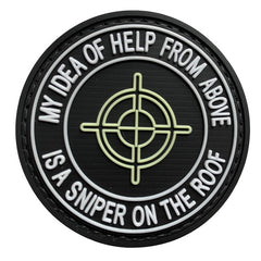 WARAGOD My idea of help PVC Patch, Glow