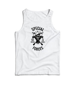 DRAGOWA men's tank top special forces 160 g/m², white