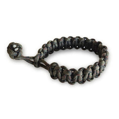 WARAGOD Paracord Bracelet with Adjustable Fastening Ilmë, Camo Green