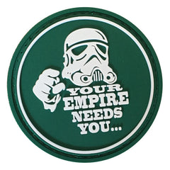 WARAGOD Your Empire Needs You PVC Patch, Green