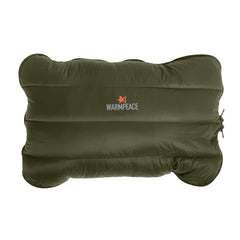 Warmpeace Zip Pillow with Down, Olive