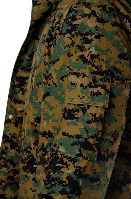 O&T Aurora Beatrix Jacket Digital Woodland with Removable Lining