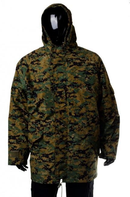 O&T Aurora Beatrix Jacket Digital Woodland with Removable Lining