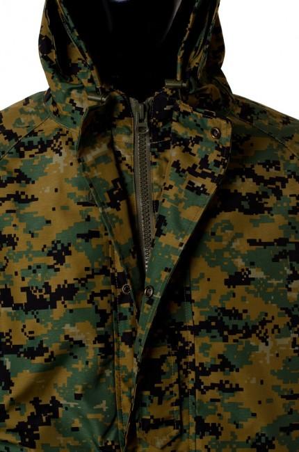 O&T Aurora Beatrix Jacket Digital Woodland with Removable Lining