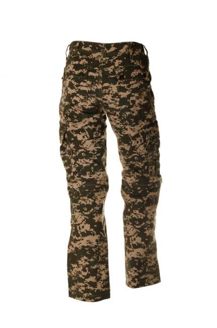 O&T Cityhunter Rip-Stop Men's Pants, Digital Woodland Brown