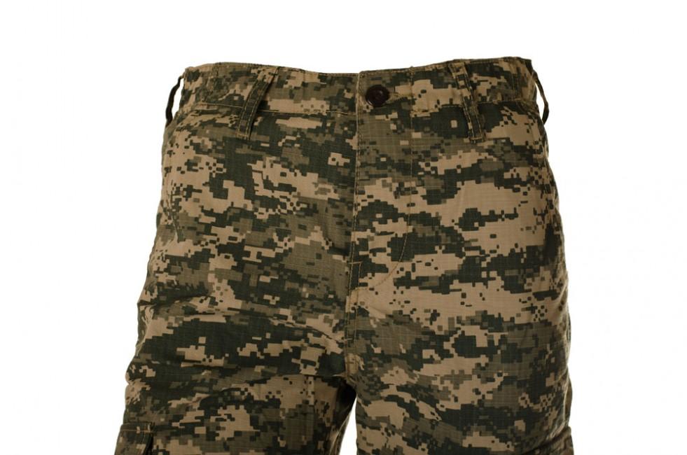 O&T Rip-Stop Men's Trousers, Digital Woodland Green
