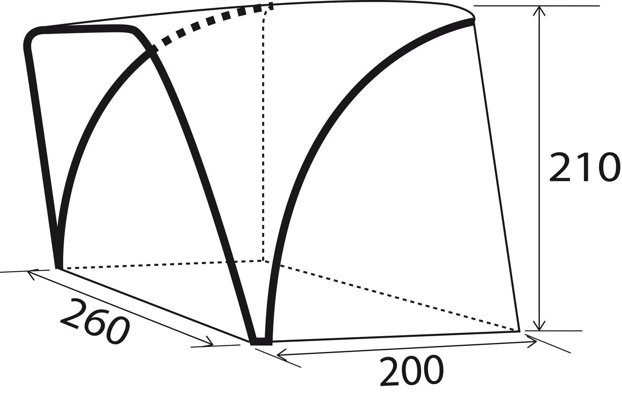 Brunner Rhombus Σκηνή Αυτοκινήτου