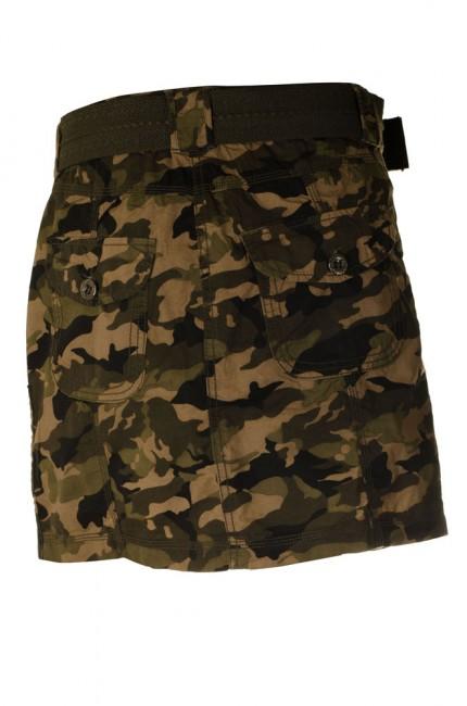 O&T Women's Skirt Origins Woodland Light with Belt