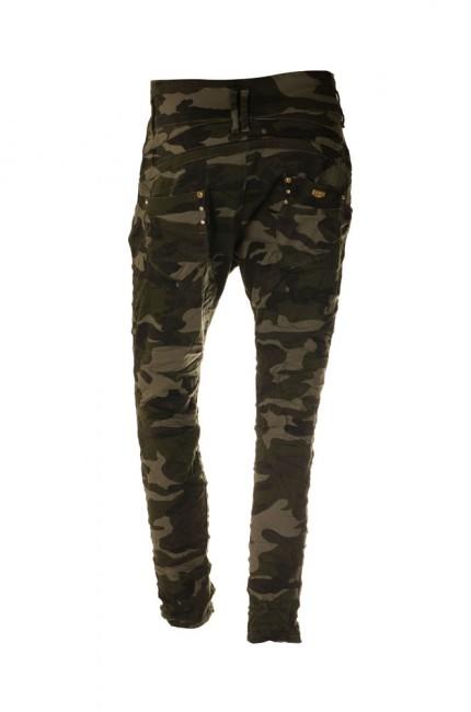 O&T Garment Women's Low-Rise Pants, Woodland