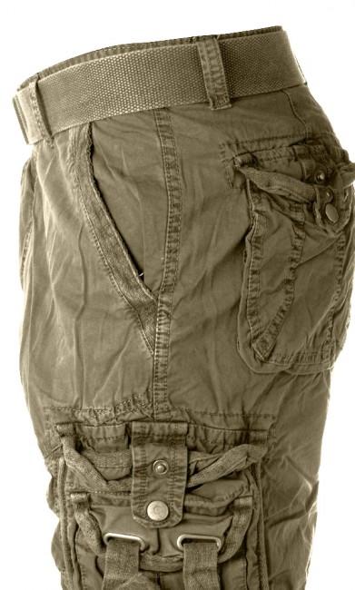 Mil-Tec Vintage Shorts Prewash, Olive