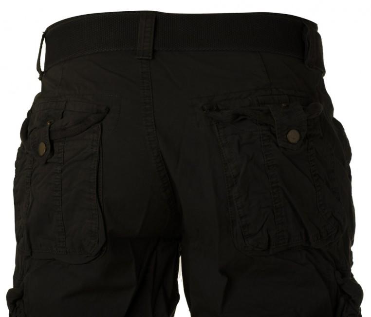Mil-Tec Vintage Shorts Prewash Black