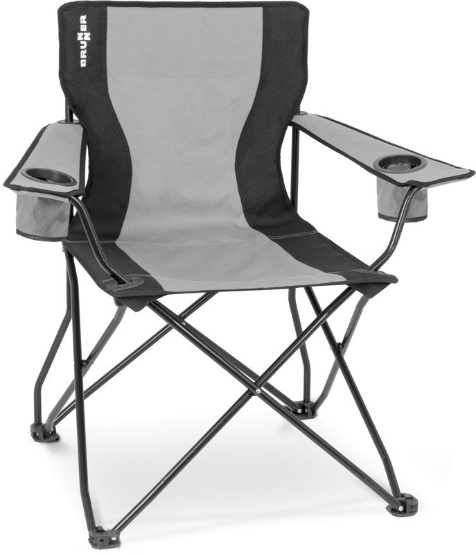 Brunner Action Armchair Equiframe Camping Chair, Grey/Black