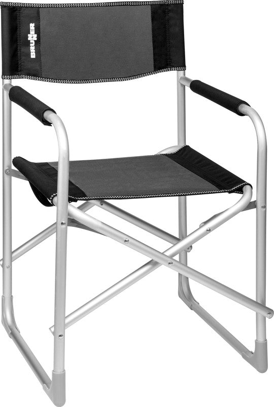 Brunner Captain Camping Chair, Grey/Black