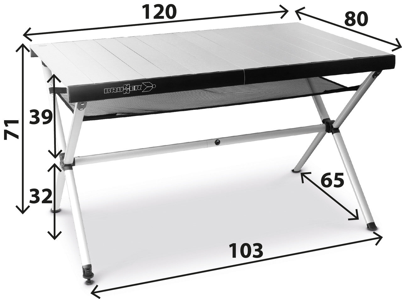 Brunner Accelerate 4 Compact Camping Table