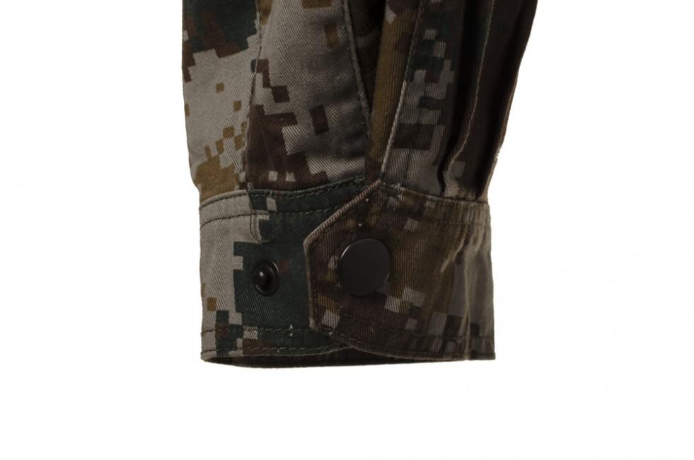 Loshan Eccent Digital Field Shirt, Dark Red