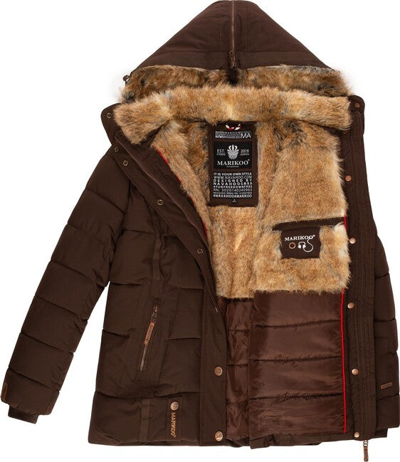 Marikoo Nekoo Women's Winter Jacket with Hood
