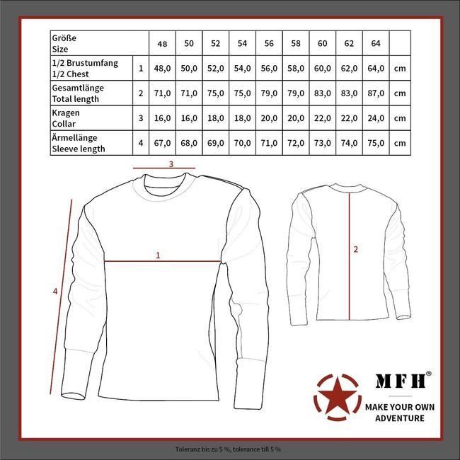 MFH BW Sweater with Chest Pocket