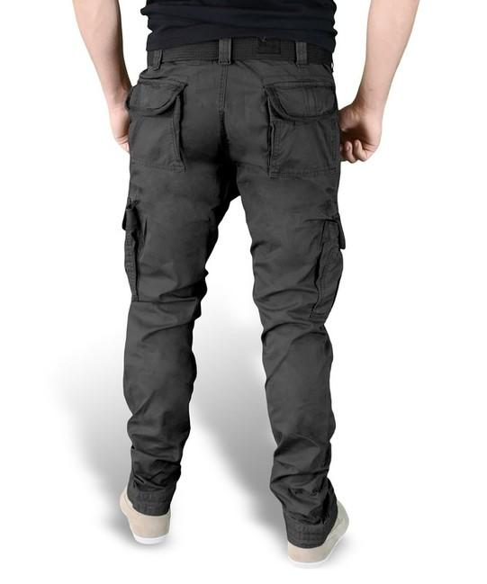 Surplus Premium Slimmy Trousers, Black
