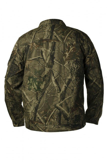 Loshan Field Shirt Leafy Real Tree Dark