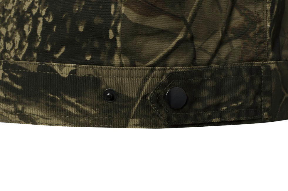 Loshan Field Shirt Leafy Real Tree Dark