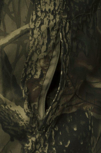 Loshan Field Shirt Leafy Real Tree Dark