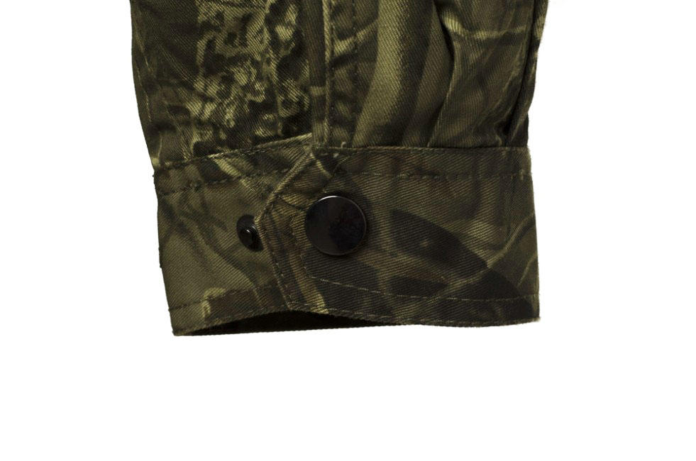 Loshan Field Shirt Leafy Real Tree Dark