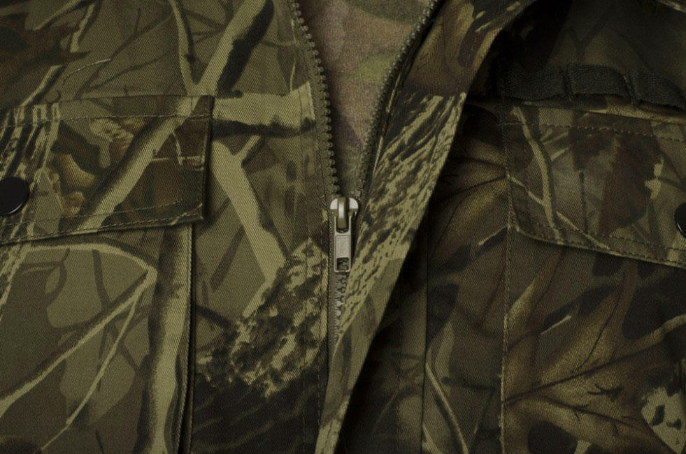 Loshan Field Shirt Leafy Real Tree Dark