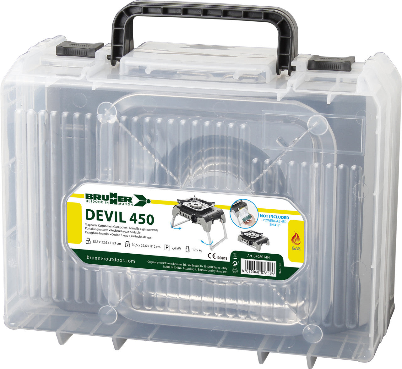 Brunner Ψησταριά Devil 450