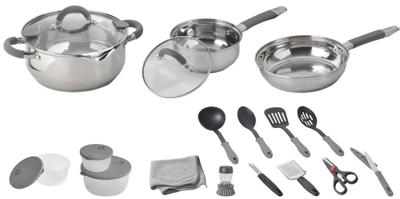 Brunner Omnibox 18+2 Tableware and Utensil Set, 22 cm