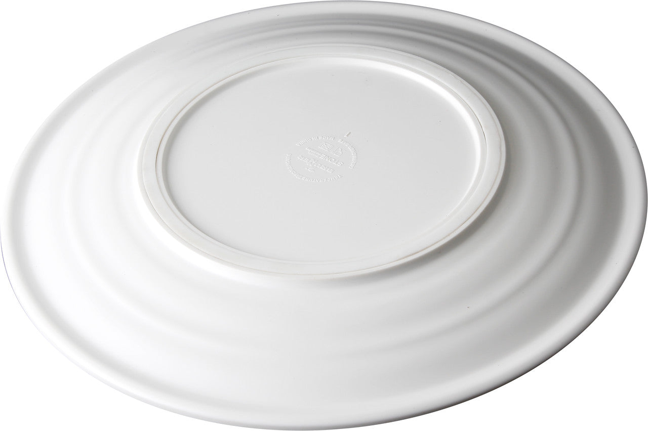 Brunner Shallow Plate Dinner, White