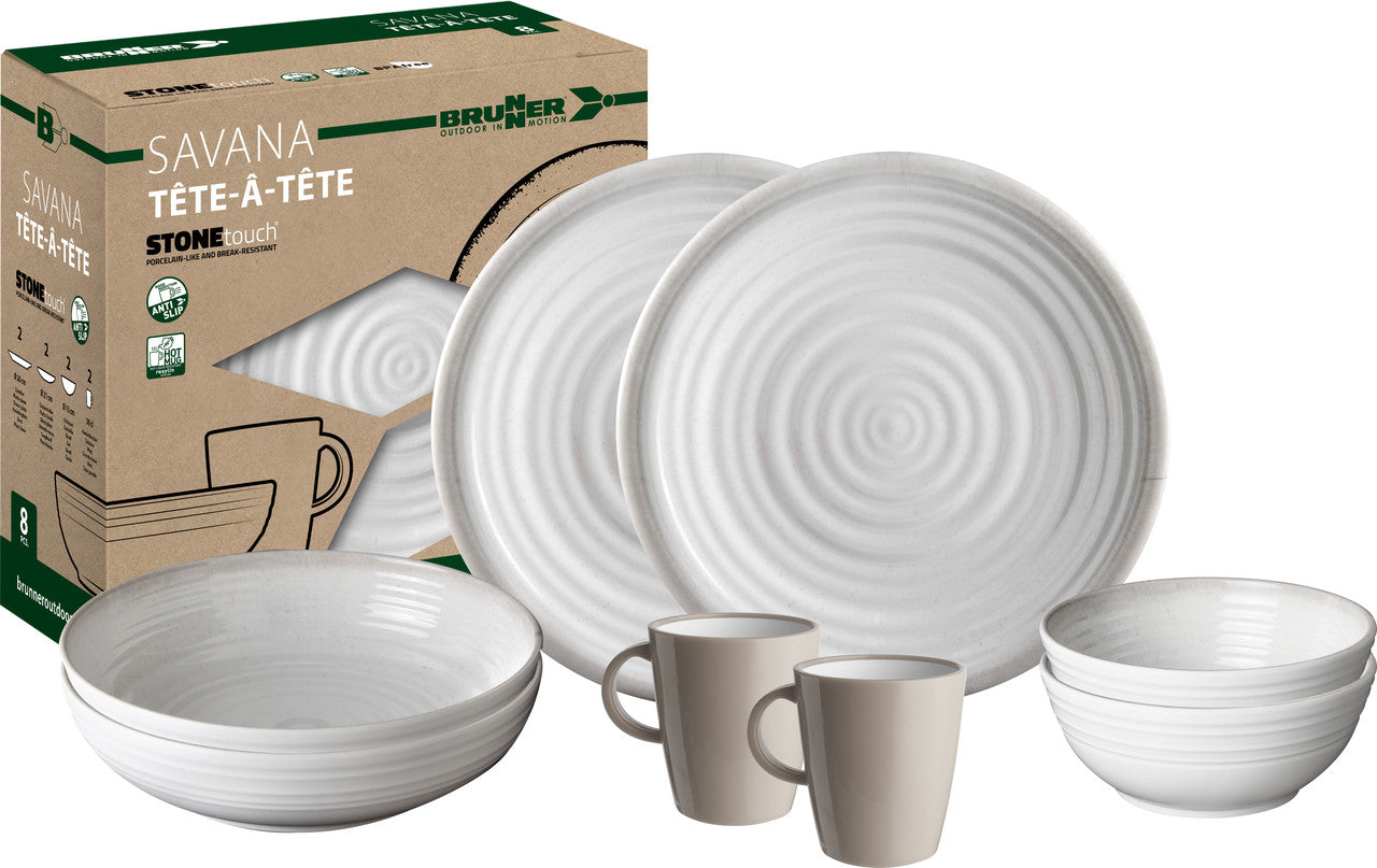 Brunner Savana Cookware Set 8pcs, Grey