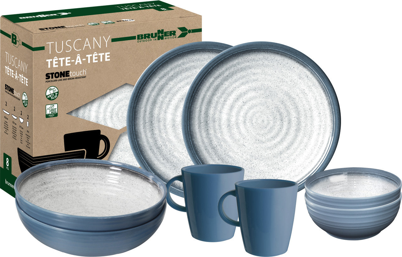 Brunner Tuscany Kitchen Set 8-Piece, Blue