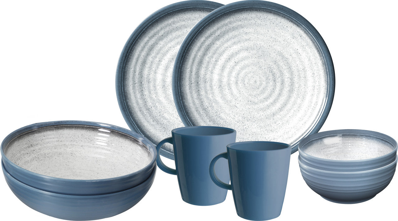 Brunner Tuscany Kitchen Set 8-Piece, Blue