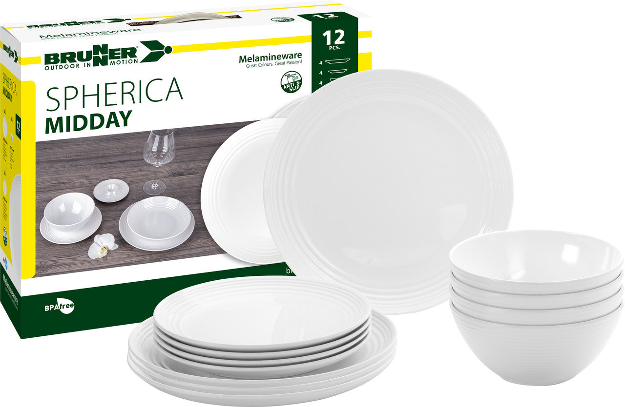 Brunner Midday Spherica Cookware Set, White