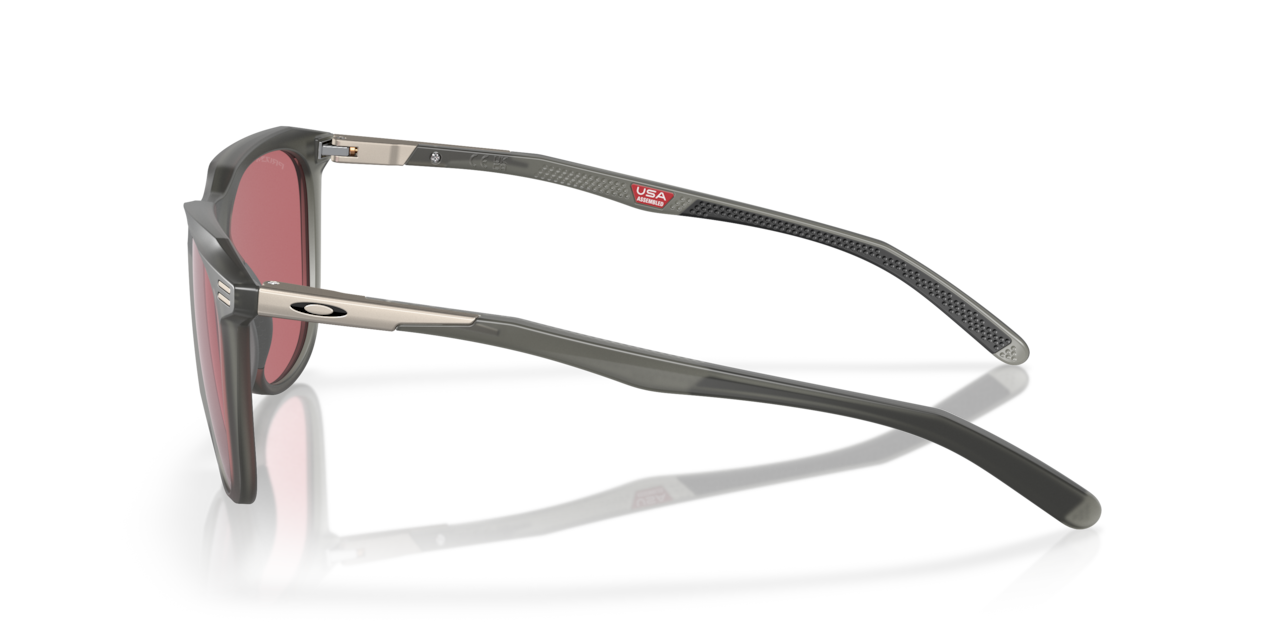 Oakley THURSO Sunglasses, Matte Grey Smoke Frame, Prizm Dark Golf Lenses, 54