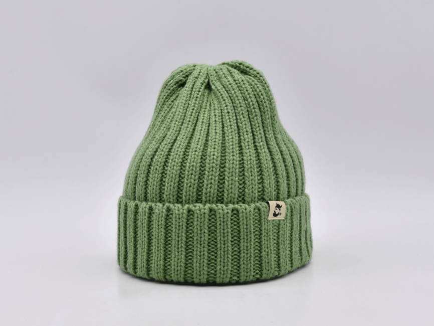 WARAGOD Vallborg Knit Beanie, Green