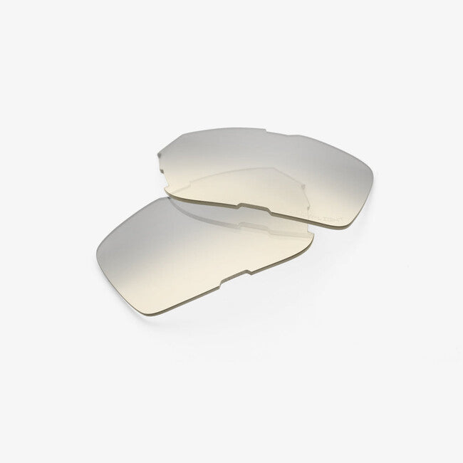 100% Eastcraft Double Replacement Lenses, Low Light Yellow Silver Mirror