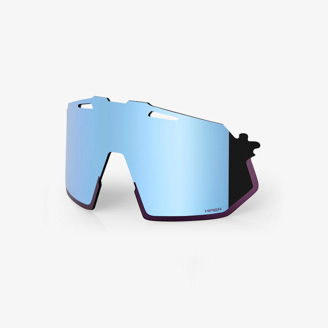 100% Hypercraft SQ Polycarbonate Replacement Lens, HiPER Blue Multilayer Mirror