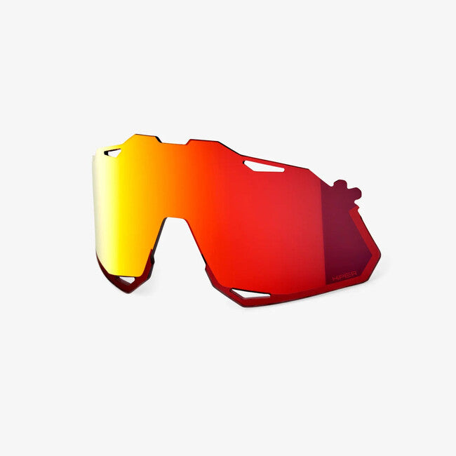 100% Hypercraft XS Polycarbonate Replacement Lenses, HiPER Red Multilayer Mirror