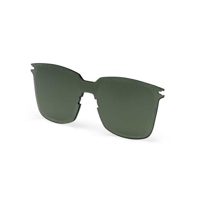 100% Legere Square Replacement Lens, Grey Green