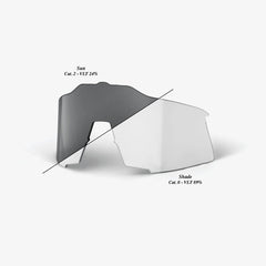 100% Speedcraft Replacement Lens, Photochromic Clear/Smoke