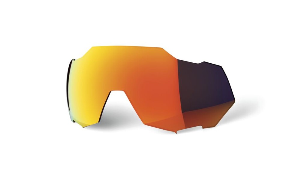 100% Speedtrap Replacement Lens, HiPER Red Multilayer Mirror