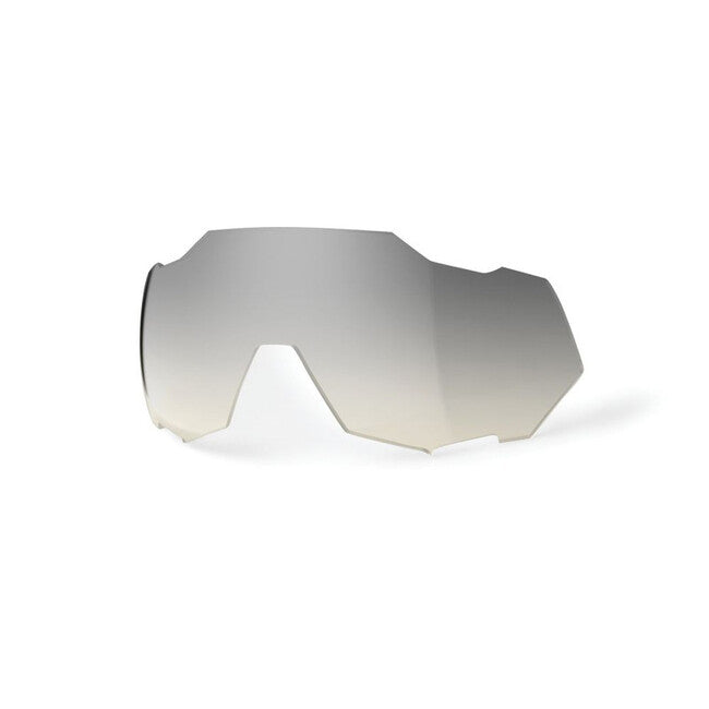 100% Speedtrap Replacement Lens, Low Light Yellow Silver Mirror