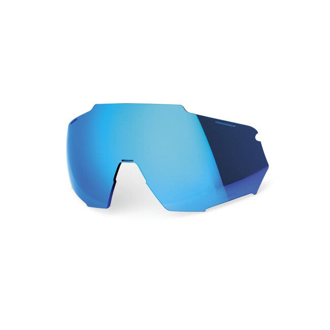 100% Racetrap 3.0 Replacement Lenses, HiPER Blue Multilayer Mirror