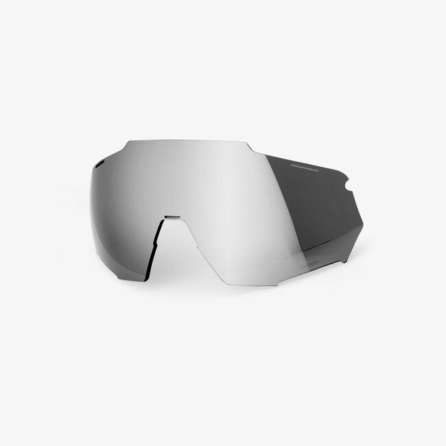 100% RACETRAP 3.0 Replacement Lenses, HiPER Silver Mirror
