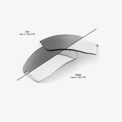 100% Speedcoupe Replacement Lenses, Photochromic Clear/Smoke