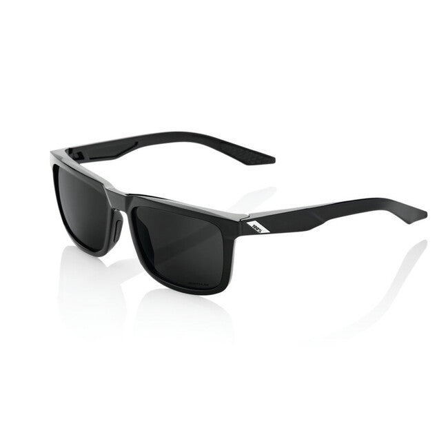 100% Blake Sunglasses, Polished Black