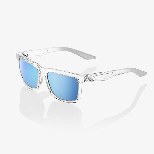 100% Blake Sunglasses, Polished Crystal Haze