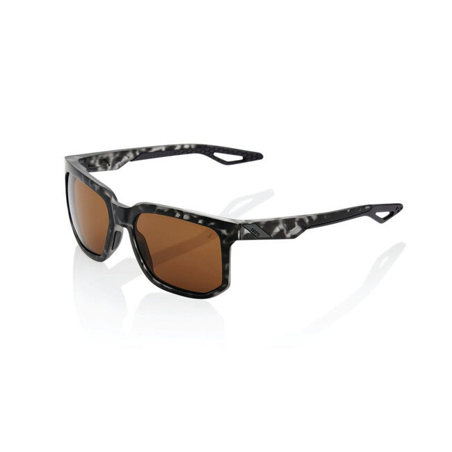 100% Centric Sunglasses, Matte Black Havana